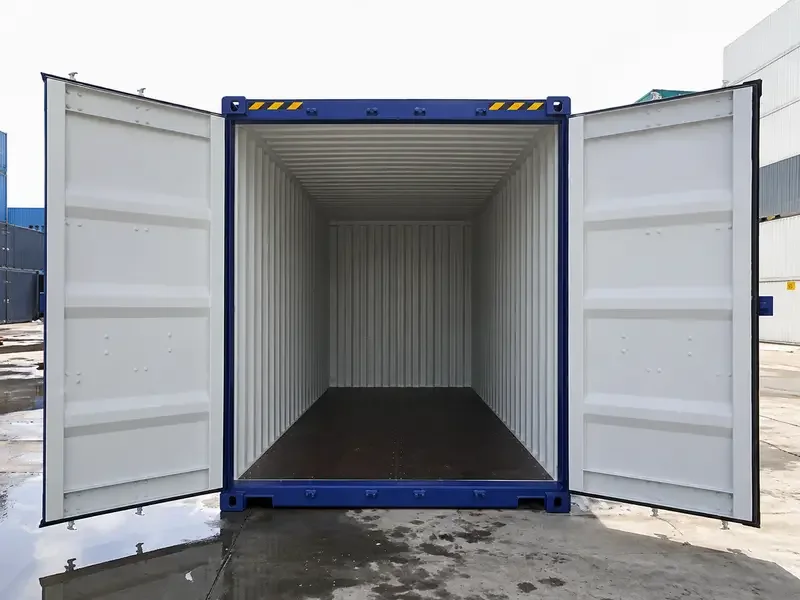contenedor High Cube de 20 pies nuevo Azul – Imagen 3