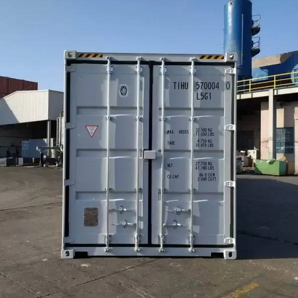 Contenedor Marítimo High Cube de 45 Pies blanco nuevo – Imagen 3