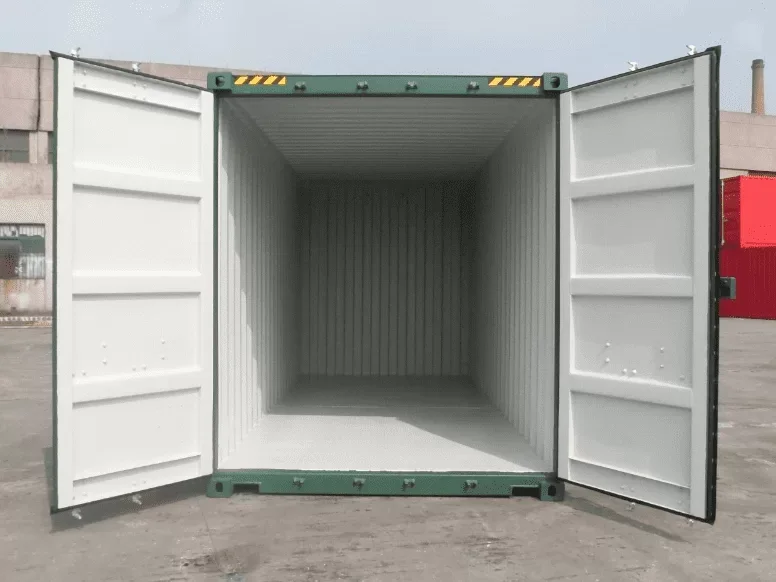 Contenedor High Cube de 20 Pies con Piso de Acero verde nuevo – Imagen 3