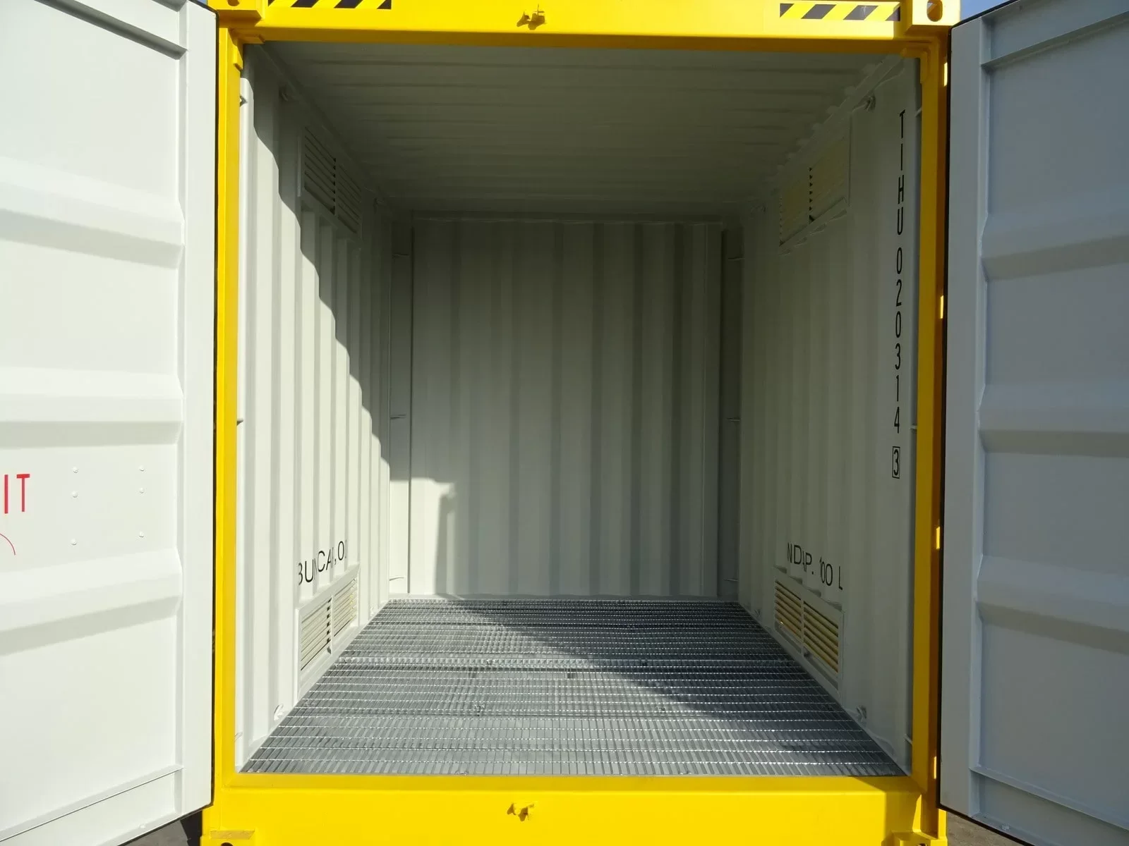 Contenedor High Cube de 10 Pies amarillo nuevo